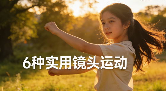 6種鏡頭運動+轉(zhuǎn)場-提升視頻拍攝制作質(zhì)感【附案例】