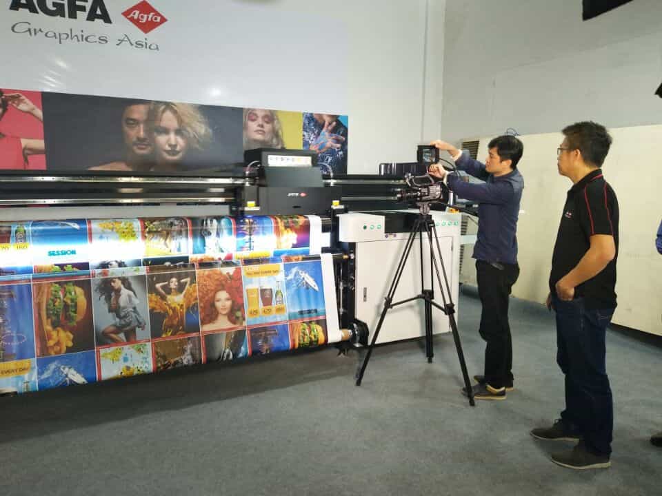 比利時AGFA大型噴繪機產(chǎn)品宣傳片 - 深圳拍攝產(chǎn)品視頻 - 深圳映畫傳媒