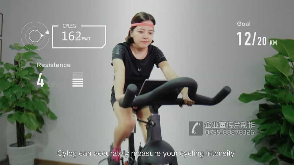 動(dòng)感單車健身智能系統(tǒng)產(chǎn)品宣傳片 - 深圳拍攝產(chǎn)品視頻 - 深圳映畫傳媒