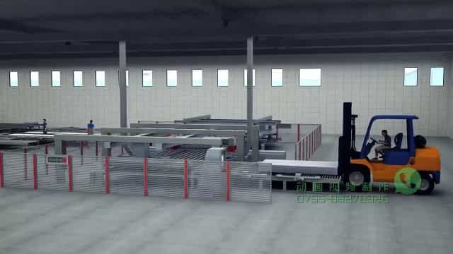 櫥柜品牌自動(dòng)化生產(chǎn)三維視頻 - 深圳3D動(dòng)畫制作 - 深圳映畫傳媒