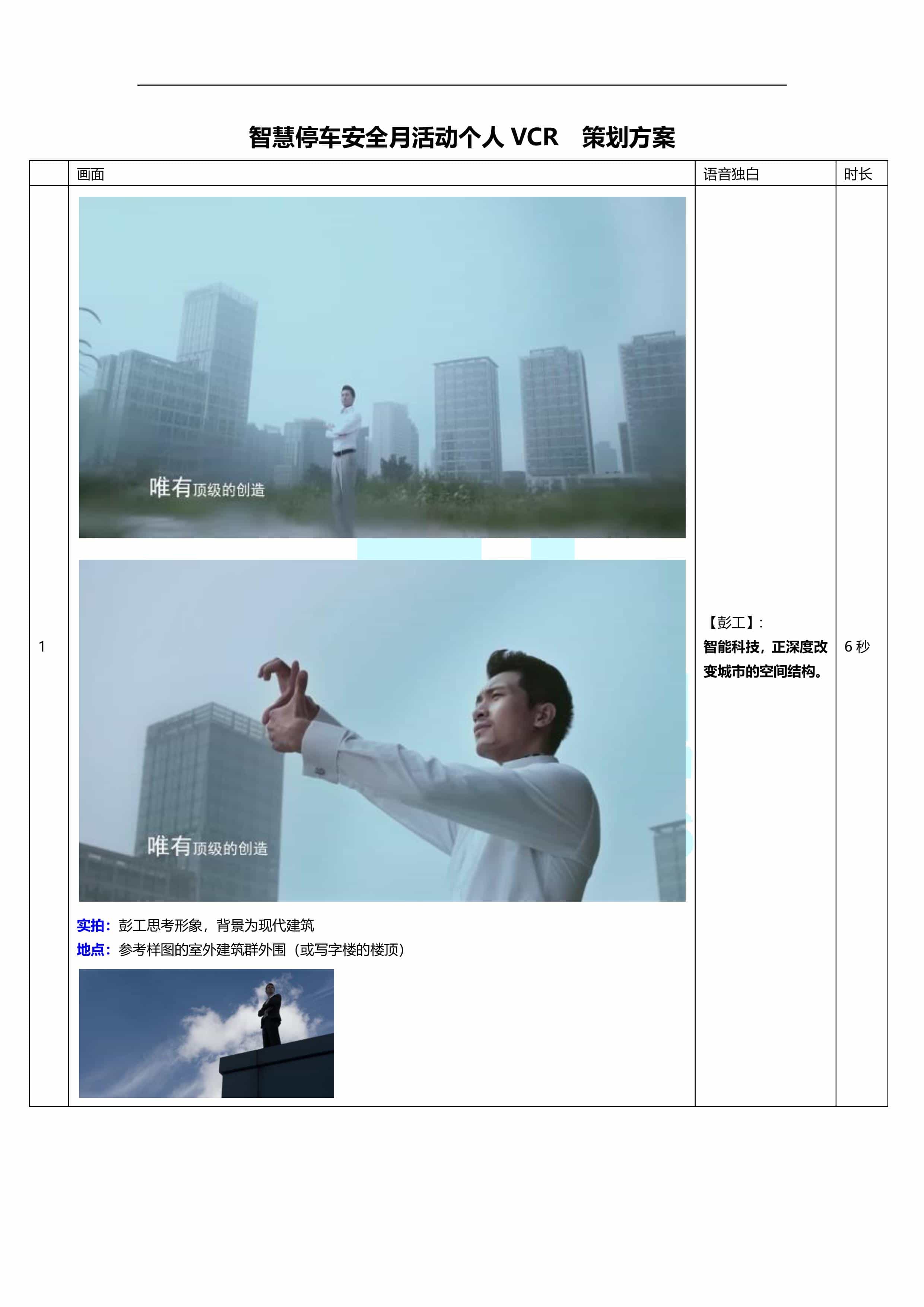智慧停車項目安全月個人vcr策劃方案 - 深圳視頻制作公司 - 深圳映畫傳媒
