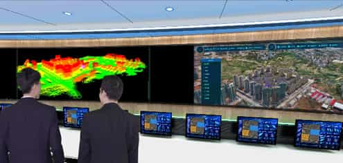 城市查違智慧平臺宣傳片制作中 - 深圳宣傳片拍攝制作 - 深圳映畫傳媒